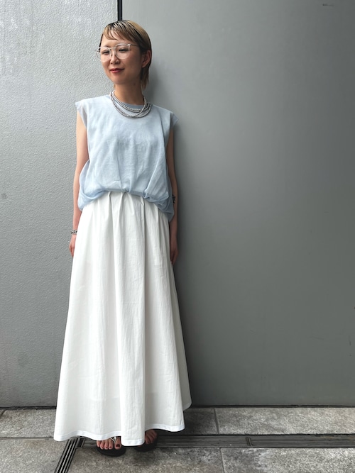 セール】イージーウエストギャザースカート（スカート）｜Rouge vif