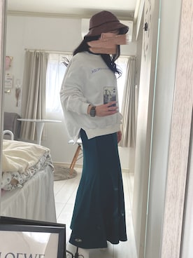 てぃ。さん（レディース・158cm）の冬コーディネート