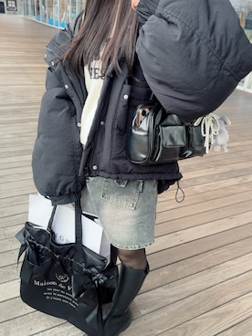 jrさん（レディース・152cm）の冬コーディネート