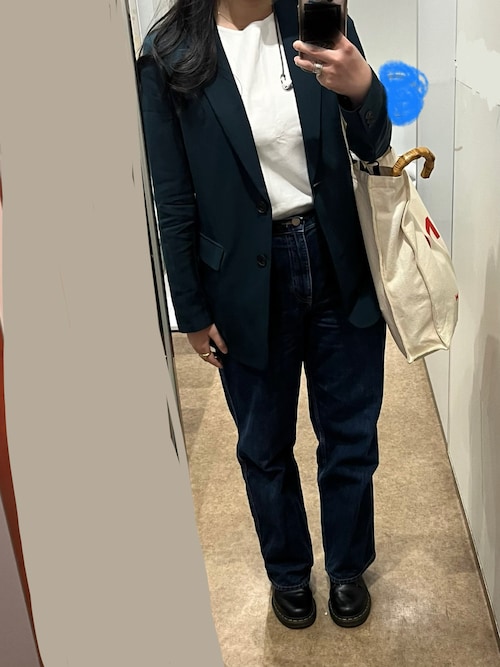 Dr.Martens 3ホールブーツ　NAVY 27cm 3ホール（メンズ）