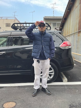 「CAMPER（カンペール）のアイテム」を使った、yoshikazuさん（メンズ・170cm）の冬コーディネート