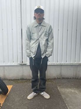 「GAP（ギャップ）のアイテム」を使った、yoshikazuさん（メンズ・170cm）の春コーディネート