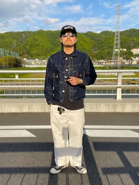 「Johnbull（ジョンブル）のアイテム」を使った、yoshikazuさん（メンズ・170cm）の春コーディネート