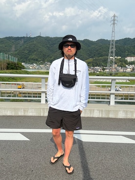 「ARC'TERYX（アークテリクス）のアイテム」を使った、yoshikazuさん（メンズ・170cm）の夏コーディネート