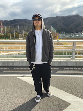 「RED KAP（レッドキャップ）のアイテム」を使った、yoshikazuさん（メンズ・170cm）の春コーディネート