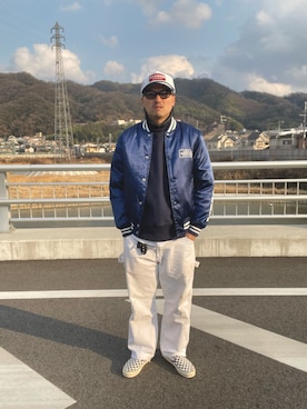 「CAMPER（カンペール）のアイテム」を使った、yoshikazuさん（メンズ・170cm）の冬コーディネート