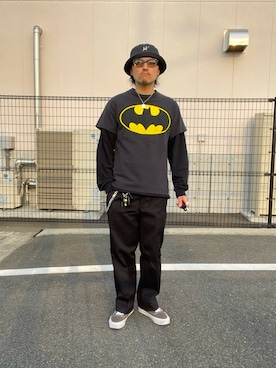 「Dickies（ディッキーズ）のアイテム（パンツ）」を使った、yoshikazuさん（メンズ・170cm）の春コーディネート