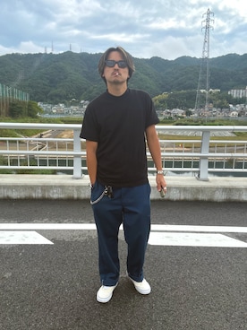 「VANS（バンズ）のアイテム」を使った、yoshikazuさん（メンズ・170cm）の秋コーディネート