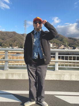 yoshikazuさん（メンズ・170cm）の冬コーディネート