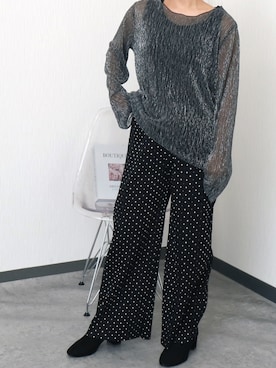 「libelle more（リベル モア）のアイテム」を使った、libelle more staffさん（レディース・154cm）の秋コーディネート