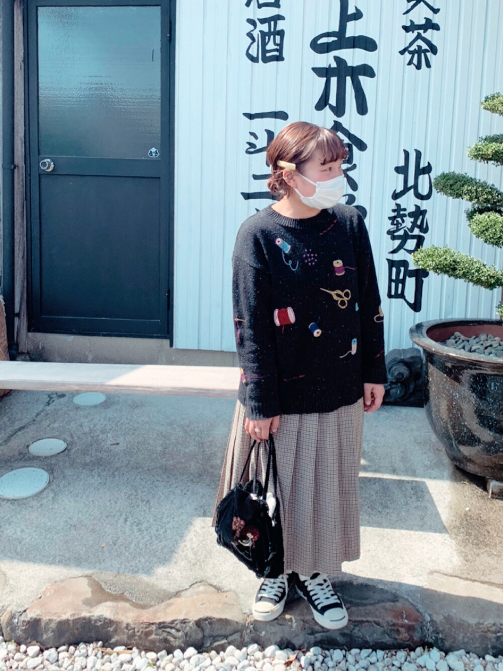 l'atelier du savon（アトリエドサボン）の「仕立て屋 刺繍 プル