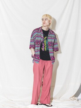 Noro Yuiさん（メンズ・176cm）の春コーディネート