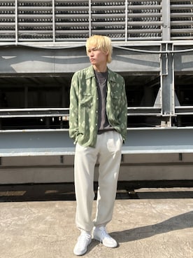 「春ニット」｜Noro Yuiさん（メンズ・176cm・20代）の春コーディネート