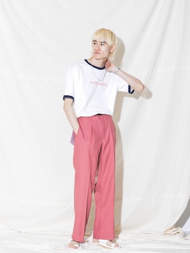 Noro Yuiさん（メンズ・176cm）の夏コーディネート