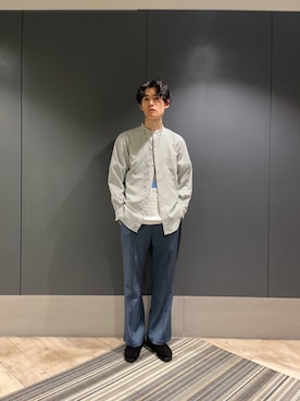 「URBAN RESEARCH（アーバンリサーチ）のアイテム（アクセサリー）」を使った、Noro Yuiさん（メンズ・176cm）の春コーディネート