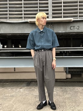 「URBAN RESEARCH（アーバンリサーチ）のアイテム（アクセサリー）」を使った、Noro Yuiさん（メンズ・176cm）の春コーディネート