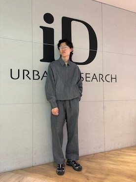 「URBAN RESEARCH（アーバンリサーチ）のアイテム（ブルゾン）」を使った、Noro Yuiさん（メンズ・176cm）の冬コーディネート