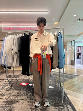 Noro Yuiさん（メンズ・176cm）の春コーディネート