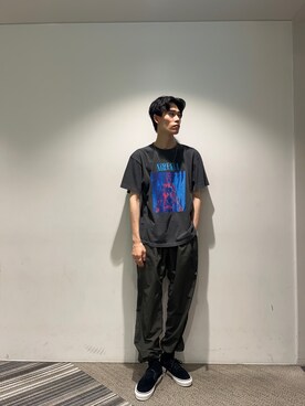 「URBAN RESEARCH（アーバンリサーチ）のアイテム（アクセサリー）」を使った、Noro Yuiさん（メンズ・176cm）の夏コーディネート