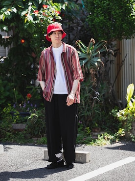 Noro Yuiさん(メンズ・176cm)の春コーディネート