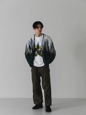 「URBAN RESEARCH（アーバンリサーチ）のアイテム（スウェット）」を使った、Noro Yuiさん（メンズ・176cm）の秋コーディネート