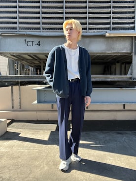 Noro Yuiさん（メンズ・176cm）の冬コーディネート