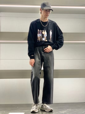 「URBAN RESEARCH（アーバンリサーチ）のアイテム（キャップ）」を使った、Noro Yuiさん（メンズ・176cm）の夏コーディネート