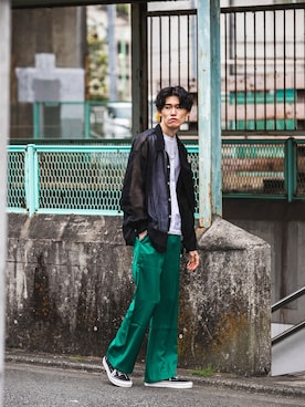 Noro Yuiさん（メンズ・176cm）の春コーディネート