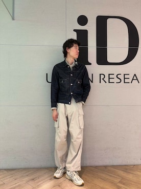 「URBAN RESEARCH（アーバンリサーチ）のアイテム（デニムジャケット）」を使った、Noro Yuiさん（メンズ・176cm）の冬コーディネート