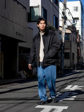 Noro Yuiさん（メンズ・176cm）の冬コーディネート