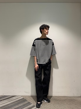 「URBAN RESEARCH（アーバンリサーチ）のアイテム（アクセサリー）」を使った、Noro Yuiさん（メンズ・176cm）の夏コーディネート