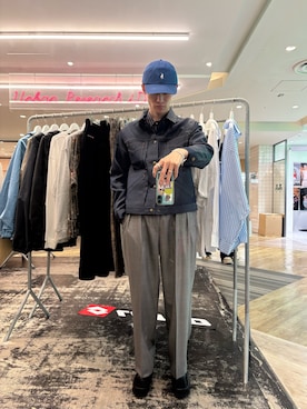 Noro Yuiさん（メンズ・176cm）の春コーディネート