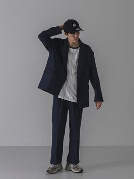 Noro Yuiさん（メンズ・176cm）の秋コーディネート