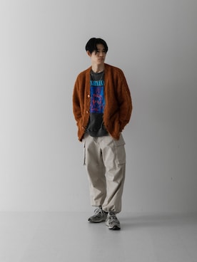 Noro Yuiさん（メンズ・176cm）の冬コーディネート