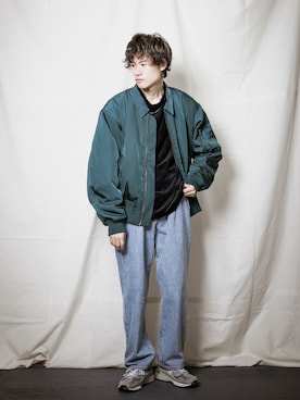 Noro Yuiさん（メンズ・176cm）の秋コーディネート