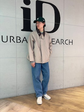 「Barbour（バブアー）のアイテム（ナイロンジャケット）」を使った、Noro Yuiさん（メンズ・176cm）の冬コーディネート