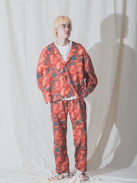 Noro Yuiさん（メンズ・176cm）の春コーディネート