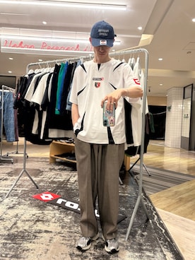 Noro Yuiさん(メンズ・176cm)の夏コーディネート