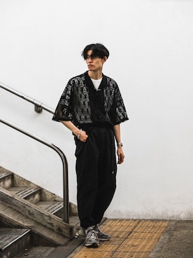 「URBAN RESEARCH（アーバンリサーチ）のアイテム（アクセサリー）」を使った、Noro Yuiさん（メンズ・176cm）の春コーディネート