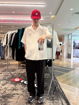 Noro Yuiさん(メンズ・176cm)の夏コーディネート