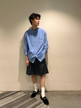 Noro Yuiさん（メンズ・176cm）の夏コーディネート