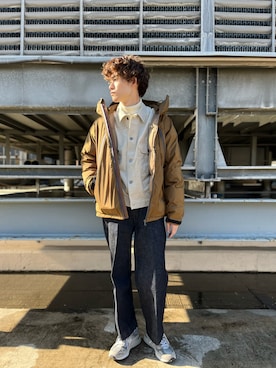 Noro Yuiさん（メンズ・176cm）の冬コーディネート