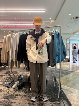 Noro Yuiさん（メンズ・176cm）の春コーディネート