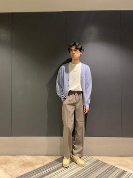 「URBAN RESEARCH（アーバンリサーチ）のアイテム（アクセサリー）」を使った、Noro Yuiさん（メンズ・176cm）の春コーディネート