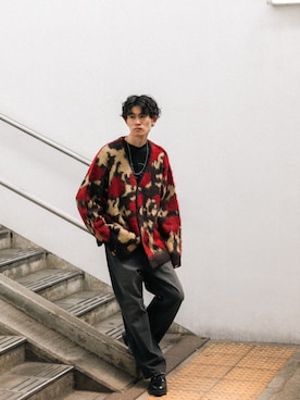 「URBAN RESEARCH（アーバンリサーチ）のアイテム（アクセサリー）」を使った、Noro Yuiさん（メンズ・176cm）の秋コーディネート