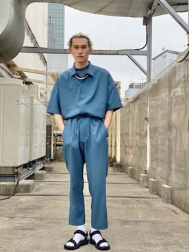 Noro Yuiさん(メンズ・176cm)の春コーディネート