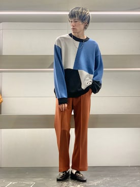 Noro Yuiさん（メンズ・176cm）の秋コーディネート