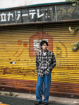 Noro Yuiさん（メンズ・176cm）の冬コーディネート