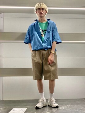 Noro Yuiさん（メンズ・176cm）の夏コーディネート