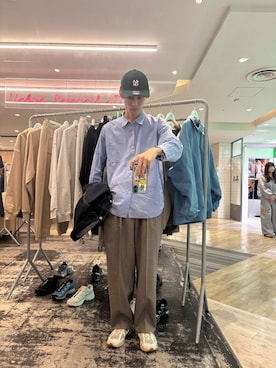 Noro Yuiさん（メンズ・176cm）の春コーディネート